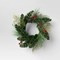 2-Pack Mini Christmas Wreaths with Red Berries Holiday Decorative Accent Set 14"